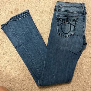 True Religion mid rise jeans size 27